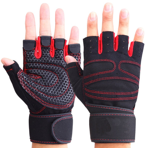 Fingerless Weightlifting Sport Glove