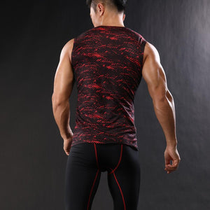 Mens Excercise Sleeveless Shirt