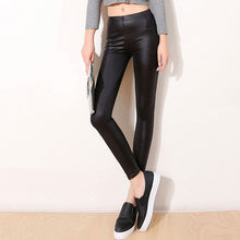 Load image into Gallery viewer, Fitness Faux Leather Legging