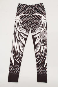 Honeycomb Skull Fitness Legging