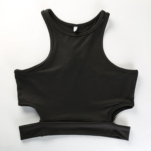 Running Vest Tank Crop