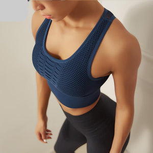 Racerback Running Crop Top