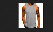 Load image into Gallery viewer, Sleeveless Hoodie Bodybuilding Top