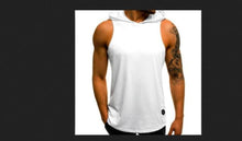 Load image into Gallery viewer, Sleeveless Hoodie Bodybuilding Top