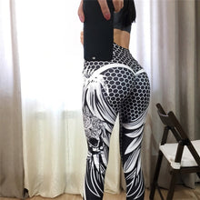 Load image into Gallery viewer, Honeycomb Skull Fitness Legging